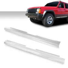Slip-on Rocker Panel Left & Right Fit For 84-01 Jeep Cherokee Wagoneer 4-Door