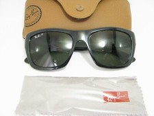 Ray Ban Sunglasses RB4194 601/9A Gloss Black Green Lenses With Case