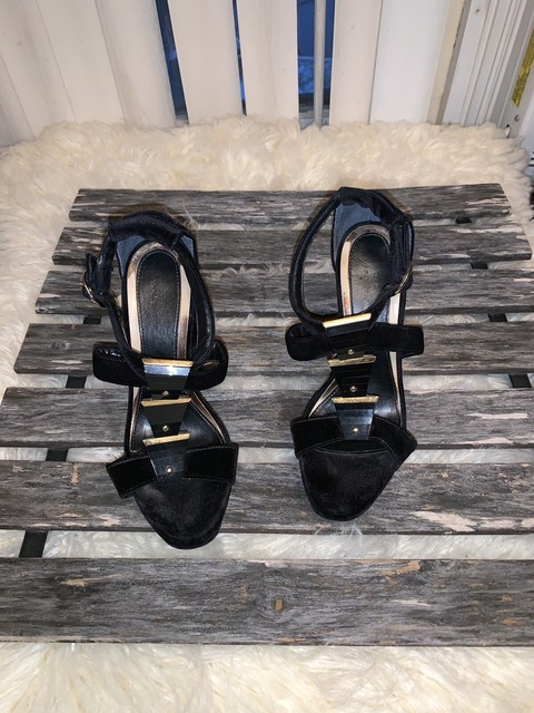 topshop black platform sandals