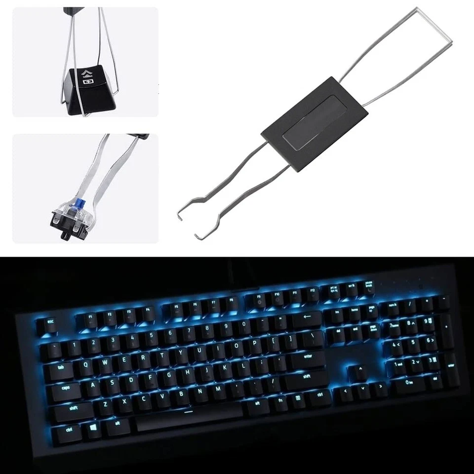 Mechanical Keyboard Keycap Switch Puller Key Cap Extractor Remover Tool Cleaning - Image 2 of 4