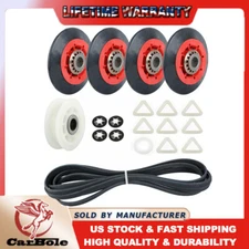 661570V & 279640 & WPW10314173 Dryer Maintenance Repair Kit For Kenmore 4392067