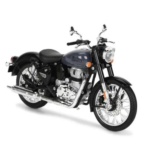 Genuine Royal Enfield Classic 350 1 12 Scale Model Redditch Grey