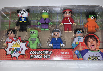 Ryan's World Collectible Figure 8-Piece Set / New in Package | eBay