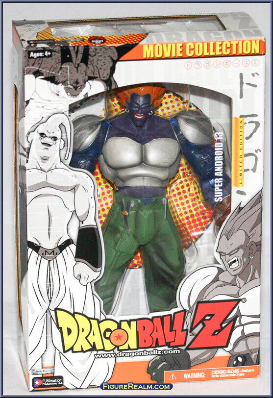 Dragon Ball Z Super Android 13 Movie Collection 11” Figure *NEW SEALED*