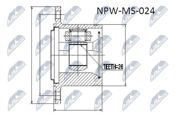 Joint Kit, drive shaft, MB886682 | eBay