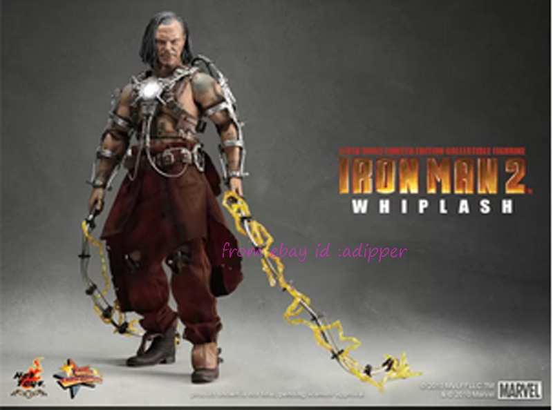 HOTTOYS IRONMAN2 ウィップラッシュ marvel 美品 1/6 Scale Marvel Iron Man 2 Whiplash MMS Exclusive Hot Toys
