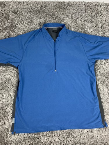 nike quarter zip short sleeve pullover