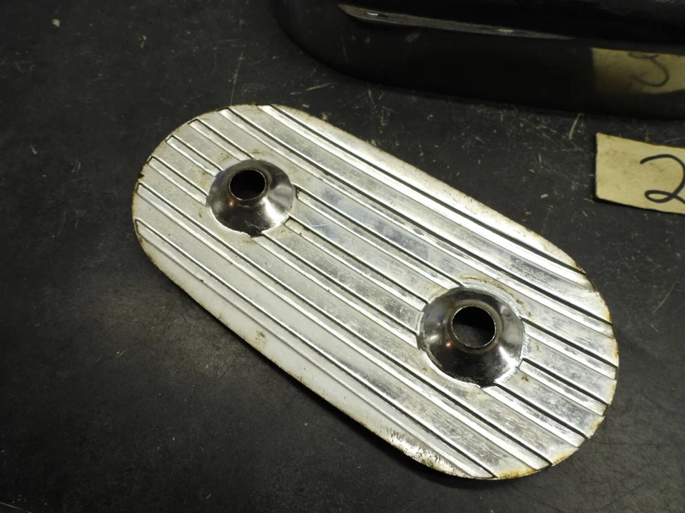 Harley Sportster Super Glide 1971-72 FLH cubierta filtro de aire #2 2809 Foto 3 de 4