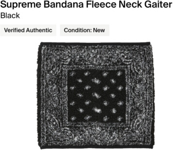 ネックウォーマー supreme Bandana Fleece Neck Gaiter Supreme Bandana Fleece Neck Gaiter - Supreme 通販 Online Shop A-1