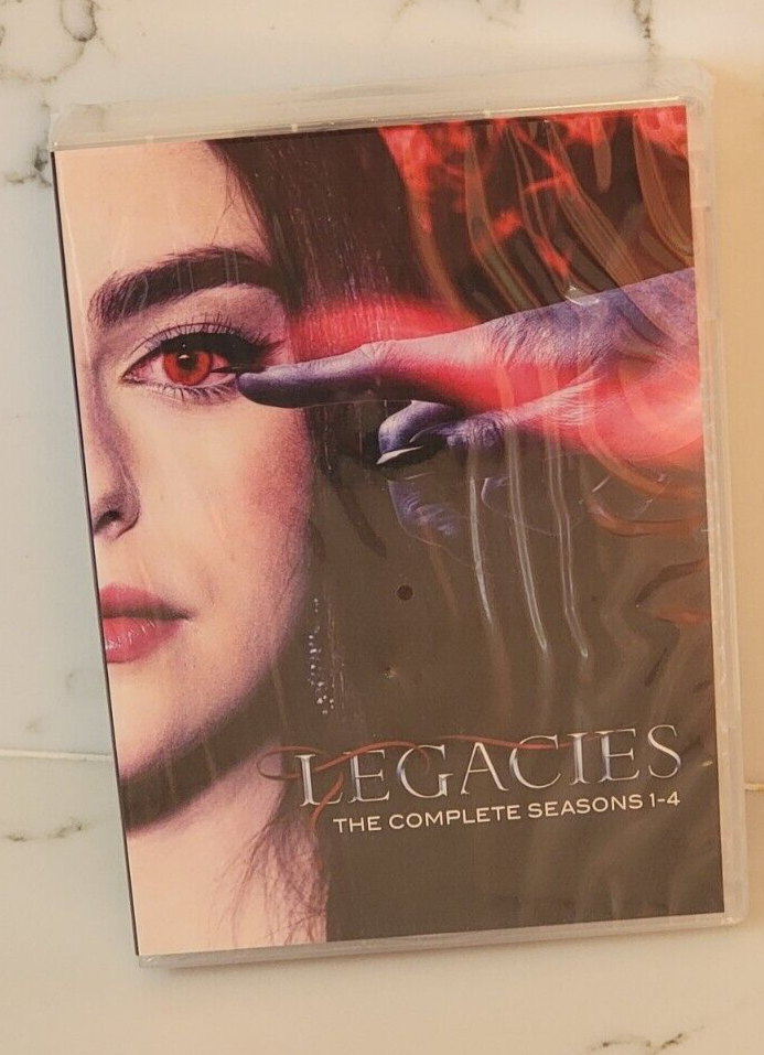 LEGACIES Complete Series Seasons 1-4 ( DVD 13-Disc Box Set ) Brand