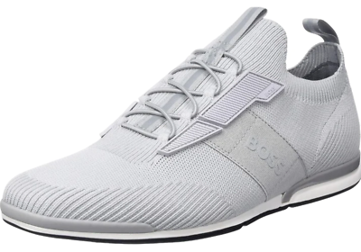 HUGO BOSS GRAY MENS SHOE SATURN LOWP FLNY 50474848036 | eBay