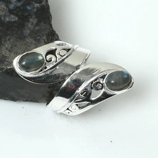 Labradorite Gemstone Handmade Ring Jewelry For Unisex US Size-7.25 AR 15971