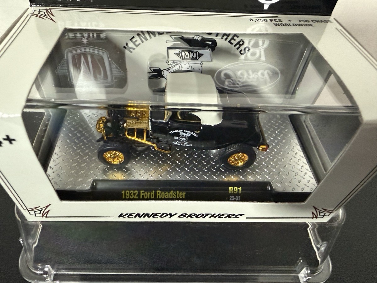 M2 MACHINES 2025 KENNEDY BROTHERS 1932 FORD ROADSTER R91 1/750