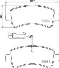 Kits de frein Fiat 130