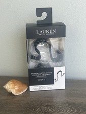 Ralph Lauren Shower Curtain Hooks Set of 12 NEW