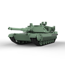 35923 1/35 Military Model Kit US M1A2 Abrams Main Battle Tank