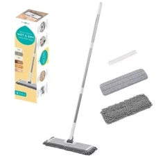 True & Tidy Sweep-180 Heavy Duty Wet and Dry Sweeper Mop