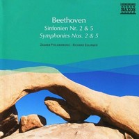 Audio Cd - Ludwig Van Beethoven - Symphonies Nos.2 & 5 - Naxos -D- Neu