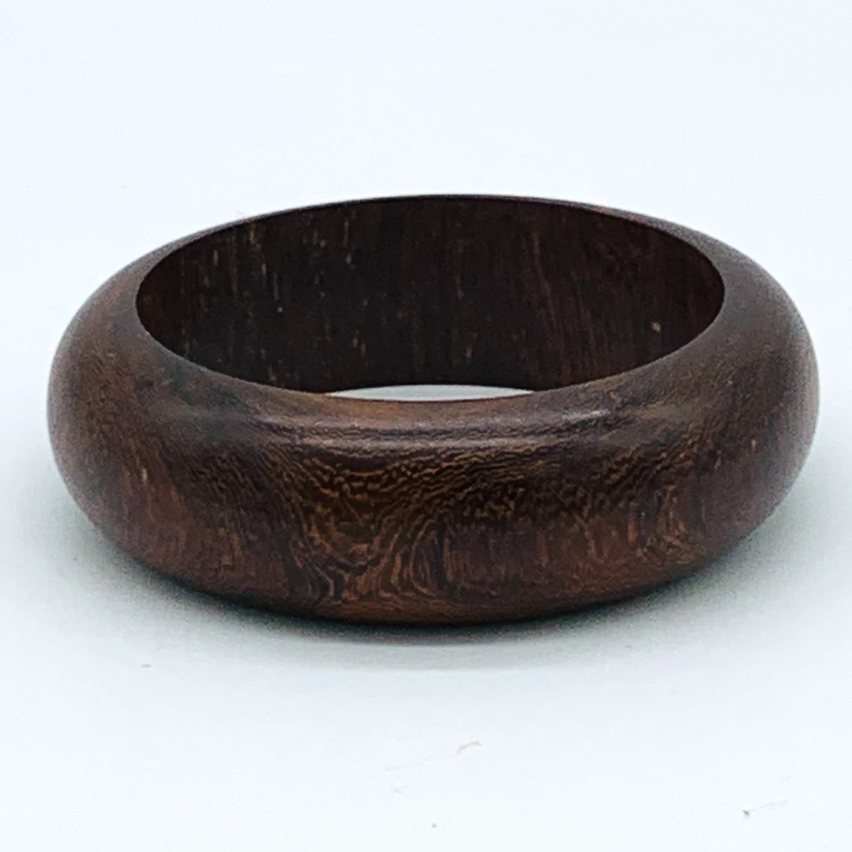 Brazalete Boho Grueso Grueso Madera Vintage S3 Foto 2 de 4