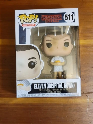 Funko Pop! ~ Stranger Things - Eleven (Hospital Gown) - #511 ~ NIB