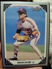 1991 Leaf - Brook Jacoby #421