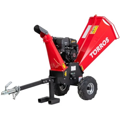 Broyeur de branches pro tractable thermique essence 15 CV 420 HHK124 - Photo 1/4