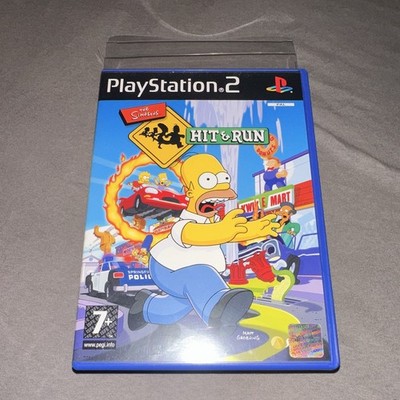 The Simpsons: Hit & Run (PlayStation 2) PAL ohne Anleitung mit Schutzhülle.