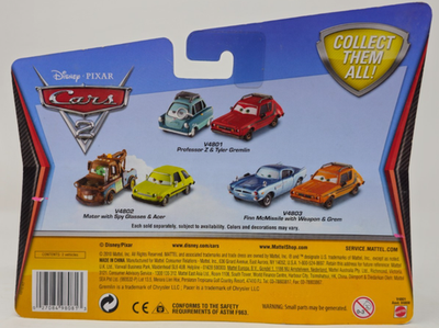 Disney Pixar Cars - PROFESSOR Z & TYLER GREMLIN Cars 2 2011 - 1:55