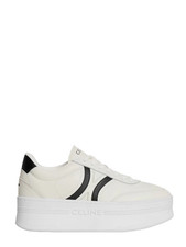 CELINE 1000 Milk/Black Block Sneakers New  Authentic