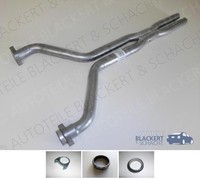 Imasaf Auspuff Frontrohr+Anbauteile für Mercedes-Benz W126 380+500 Se/Sel/Sec