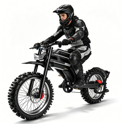 3000W Adult Electric Bike 43MPH 22'' Fat Tire Mountain Ebike All Terrain Off Road