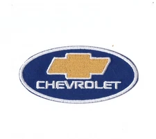 NEW 2 x 4" Chevrolet Iron on Patch Free Shipping