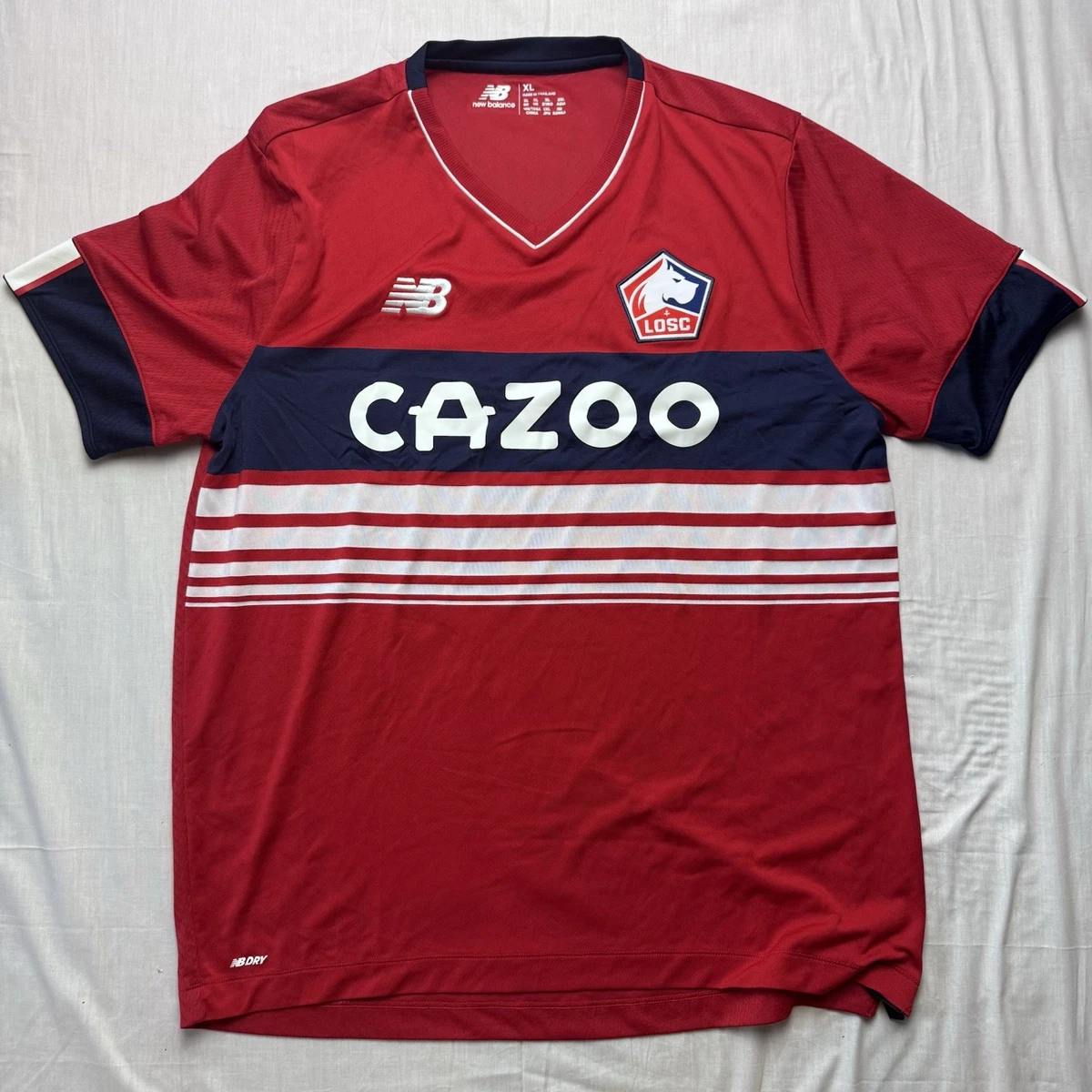Maillot Extérieur LOSC Lille - Umbro - Saison 2010-2011 - Hazard #10 - Taille XL - Occasion