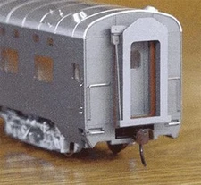 American Limited Models 9686 HO Gray Diaph For Walthers Pullman Cars (Pack of 6)
