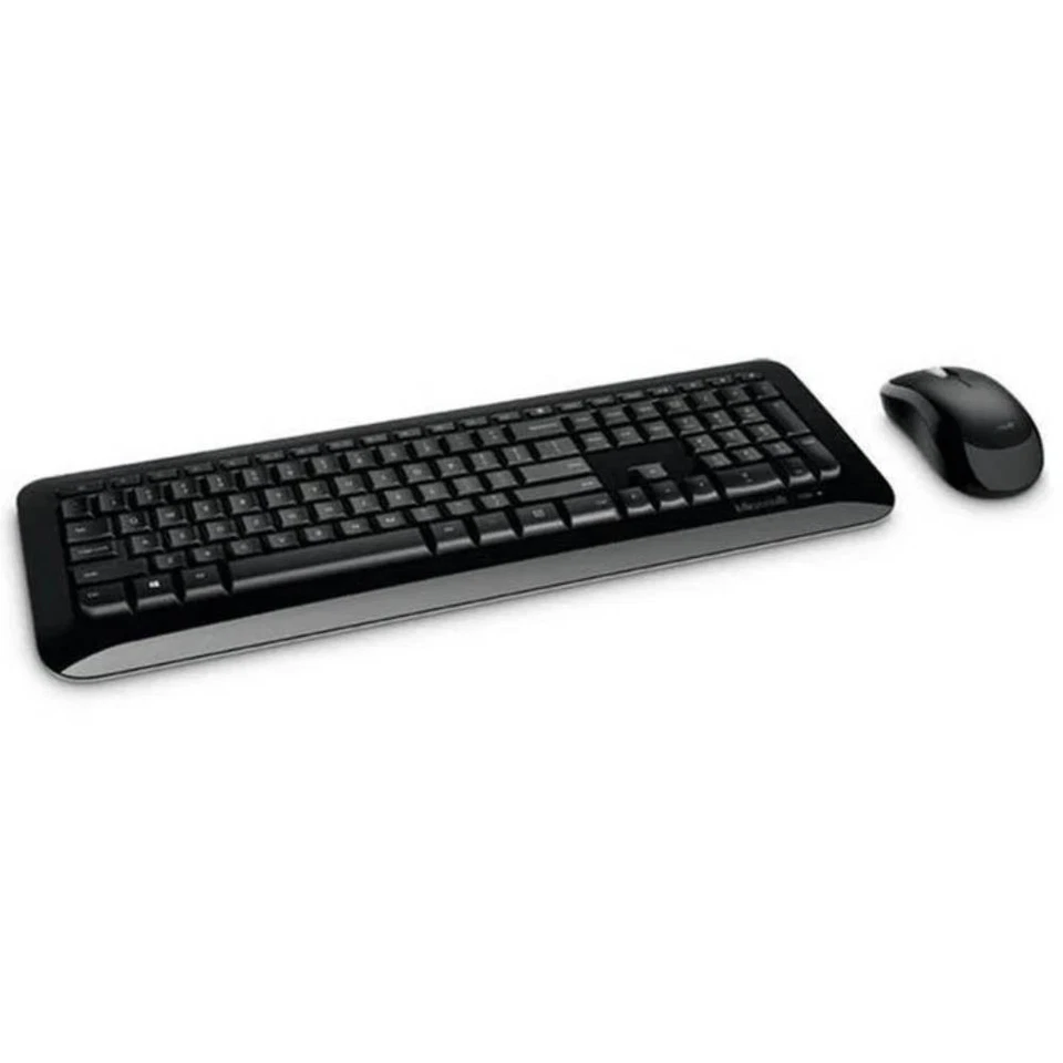 Microsoft Wireless Desktop 850 Euro English Keyboard & Mouse Set Black-PY9-00015 - Image 2 of 2