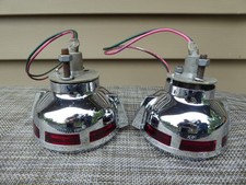 1960 Cadillac Rear Lower Tail Light Assembly Sockets Lenses Wiring Bezel Gm New