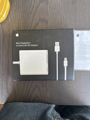 Apple Mini DisplayPort To Dual-link DVI Adapter