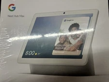 Google Nest Hub Max Smart Speaker - Chalk (GA00426-US)