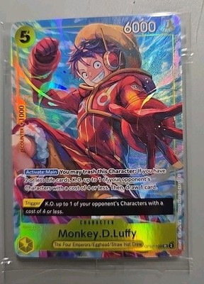 Monkey.D.Luffy OP07-109 Full Art - One Piece Illustration Box Vol. 3 Sealed