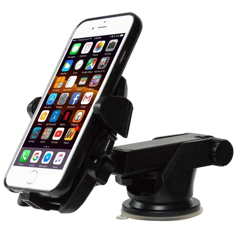 Phone Holder Universal Mount Mobile iPhone Windscreen Dashboard or Air Vent - Image 3 of 4