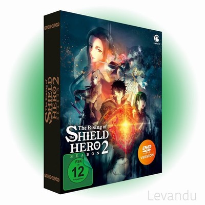 DVD THE RISING OF THE SHIELD HERO - Staffel 2 - Gesamtausgabe (Anime) - NEU