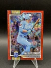 2026 Topps Series 1 Jac Caglianone Red 1/5 Holo Foil Sand Glitter RC Rookie Card