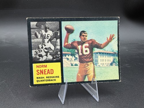 Norm Snead #164 1962 Topps card