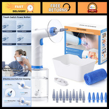 Electric Ear Wax Removal Kit - 4 Cleaning Modes, Safe Home Use, Ear Cleaner Tool
