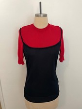 Vintage Moschino Knit Tank Over T Shirt, Y2K ...
