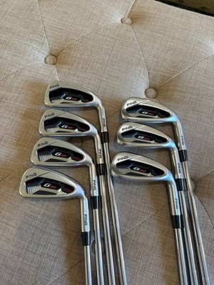 PING G410 アイアン6本セット 5〜9 W DG X100 黒ドット ピン g410