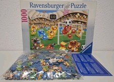 Ravensburger Puzzle 1000 Gelini Schuss und Tor 70x50cm komplett Ohne Poster
