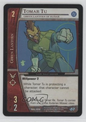 2005 VS System DC Green Lantern Foil Tomar Tu #DGL-026