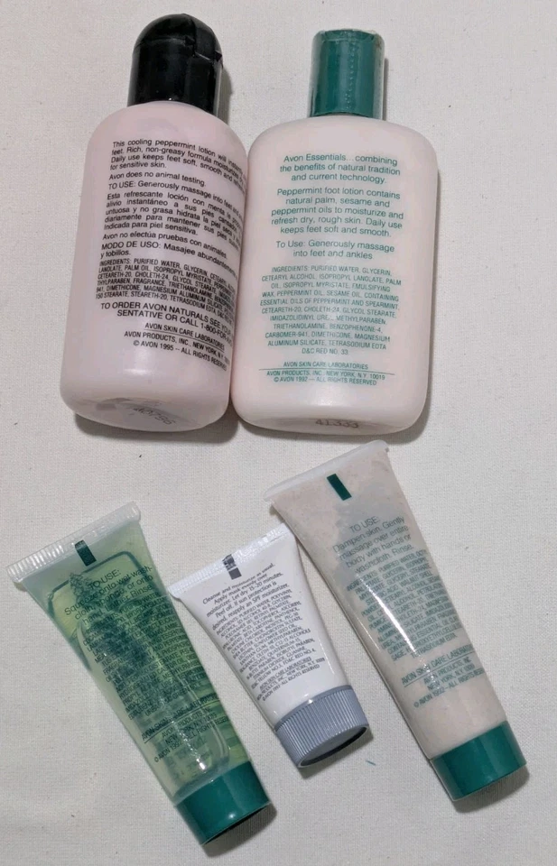 Vintage Avon Products Various Lines Years Nail And Body Care Lot Of 23 NOS - Image 3 of 4