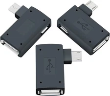 OTG Cable Adapter for fire Stick 4K Max,Added Memory to Your tv Black 